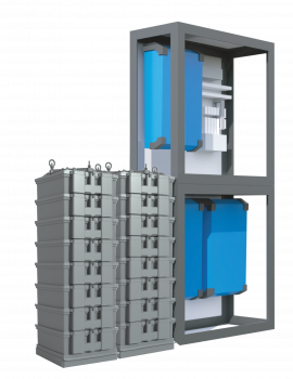 Salzwasser Batterie dreiphasig 7,5 bis 90kWh